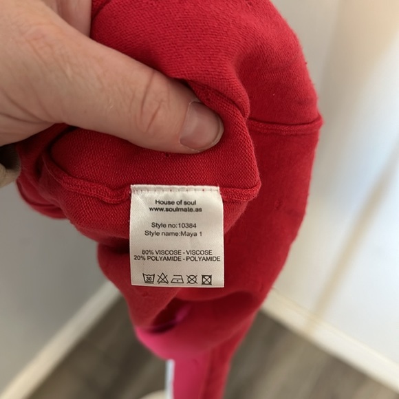 Soulmate pink cardigan sweater size L - Picture 10 of 10